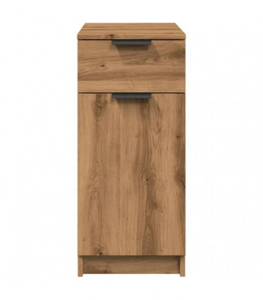 vidaXL Desk Cabinet Artisan Oak 33x50x75 cm Engineered Wood