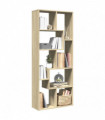 vidaXL Room Divider Bookcase Sonoma Oak 67x25x161.5 cm Engineered Wood