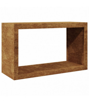 vidaXL Firewood Rack 100x40x60 cm Corten Steel