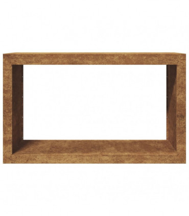 vidaXL Firewood Rack 100x40x60 cm Corten Steel