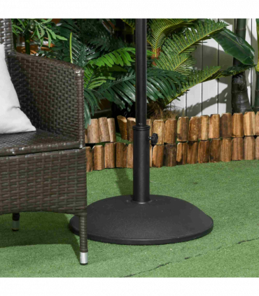 20 kg Umbrella Base-Grey/Black