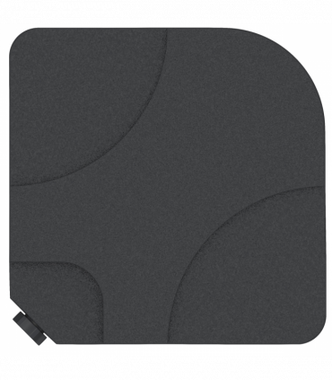 4 pc Heavy Duty Plastic Umbrella Weight Base-Black