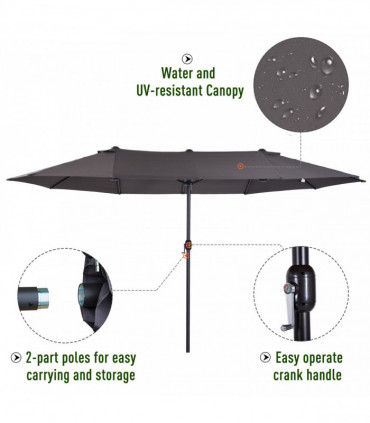 Patio Parasol Sun Umbrella