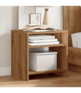 vidaXL Bedside Cabinets 2 pcs Aritisian Oak 40x30x40 cm Engineered Wood