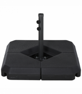 HDPE & Steel Parasol Base