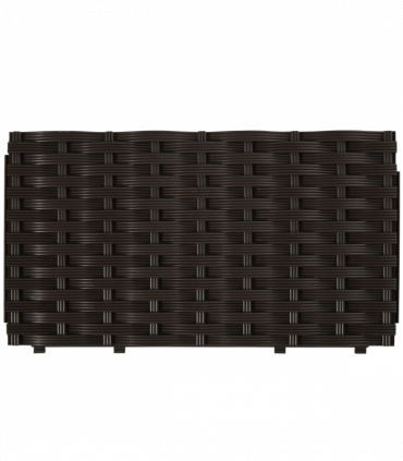 PP Raised Outdoor Garden Planter Box Brown 40cm x 40cm x 44cm Thick and rigid