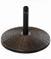 Patio Weighted Umbrella Base Antique Bronze 53cm x 35.5cm 25kg Stand Holder