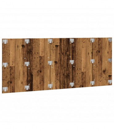 vidaXL Bed Headboard Old Wood 200x1.5x80 cm Engineered Wood