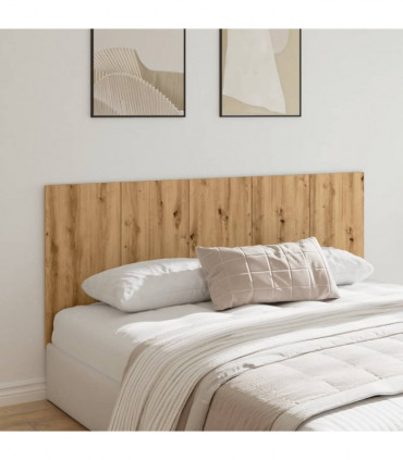 vidaXL Bed Headboard Artisan Oak 200x1.5x80 cm Engineered Wood
