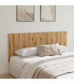 vidaXL Bed Headboard Artisan Oak 200x1.5x80 cm Engineered Wood