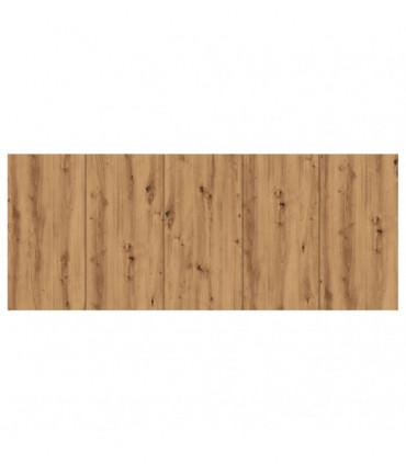 vidaXL Bed Headboard Artisan Oak 200x1.5x80 cm Engineered Wood