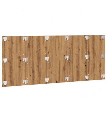 vidaXL Bed Headboard Artisan Oak 200x1.5x80 cm Engineered Wood