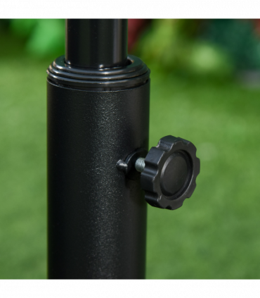 Patio Weighted Umbrella Base Antique Bronze 53cm x 35.5cm 25kg Stand Holder