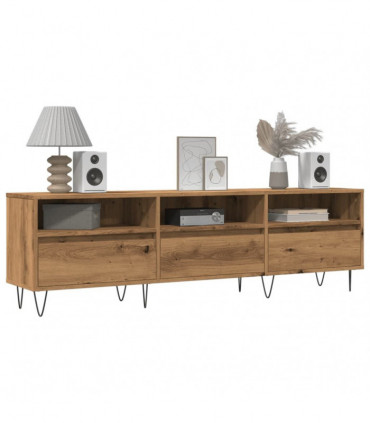 vidaXL TV Cabinet Artisan Oak 150x30x44.5 cm Engineered Wood