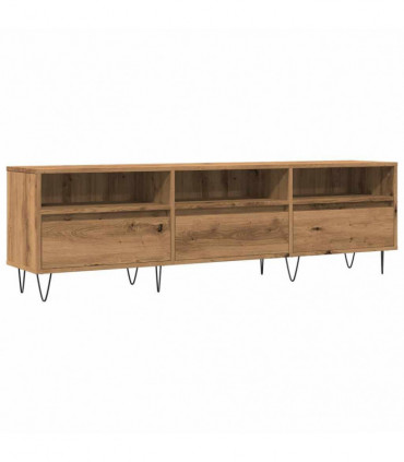 vidaXL TV Cabinet Artisan Oak 150x30x44.5 cm Engineered Wood