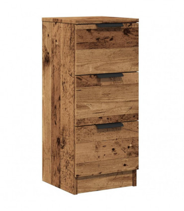 vidaXL Sideboard Old Wood 30x30x70 cm Engineered Wood