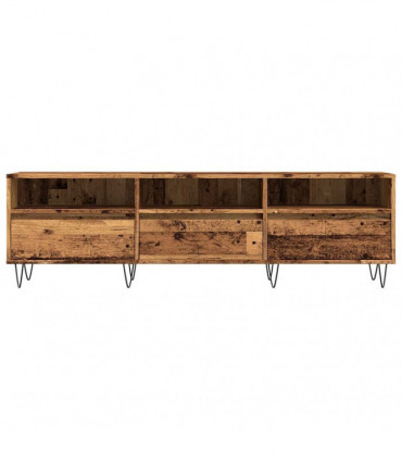 vidaXL TV Cabinet Old Wood 150x30x44.5 cm Engineered Wood