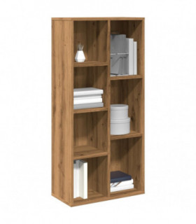 vidaXL Book Cabinet Artisan Oak 50x25x104 cm