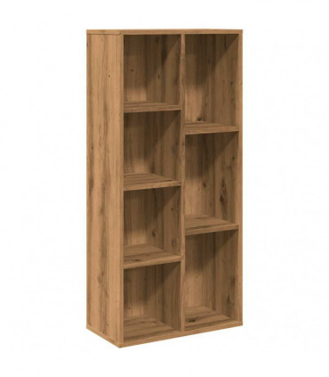 vidaXL Book Cabinet Artisan Oak 50x25x104 cm