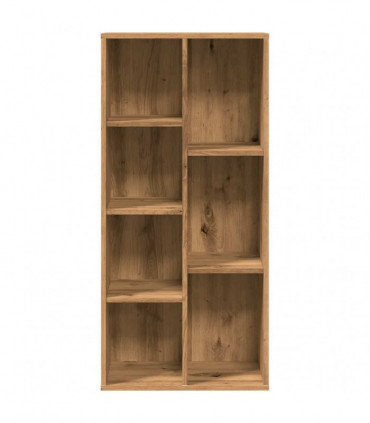 vidaXL Book Cabinet Artisan Oak 50x25x104 cm