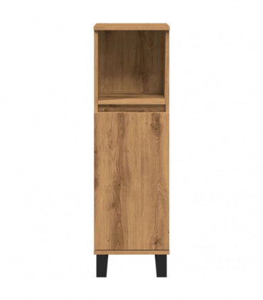 vidaXL Bathroom Cabinet Artisan Oak 30x30x100 cm Engineered Wood
