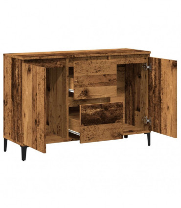 vidaXL Sideboard Old Wood 102x35x70 cm Engineered Wood