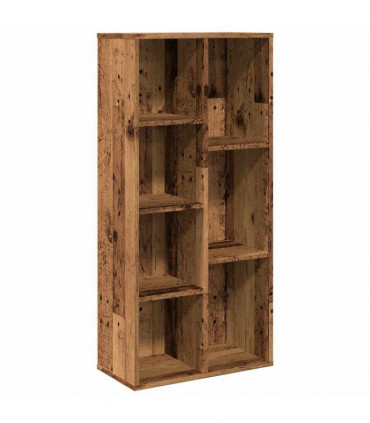 vidaXL Book Cabinet Old Wood 50x25x104 cm