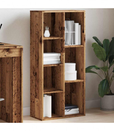 vidaXL Book Cabinet Old Wood 50x25x104 cm