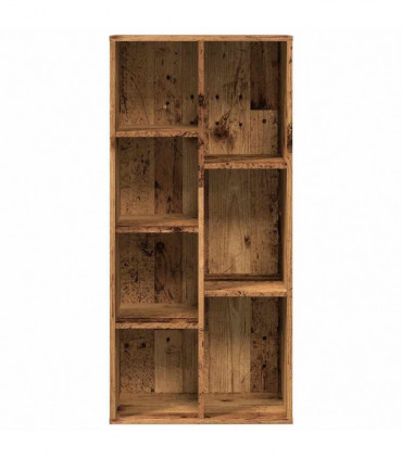 vidaXL Book Cabinet Old Wood 50x25x104 cm