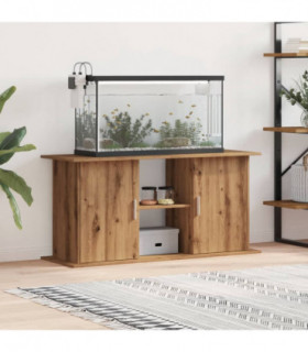 vidaXL Aquarium Stand Artisan Oak 121x41x58 cm Engineered Wood
