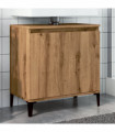 vidaXL Sink Cabinet Artisan Oak 58x33x60 cm Engineered Wood