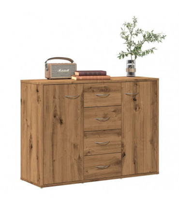 vidaXL Sideboard Artisan Oak 88x30x64 cm Engineered Wood