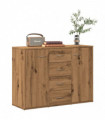vidaXL Sideboard Artisan Oak 88x30x64 cm Engineered Wood