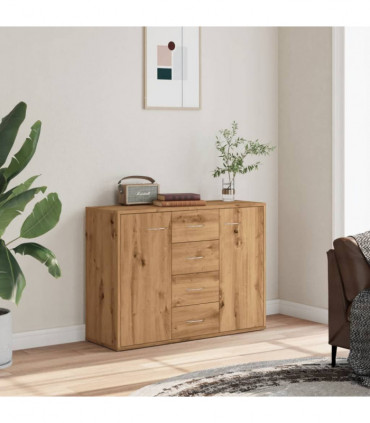 vidaXL Sideboard Artisan Oak 88x30x64 cm Engineered Wood