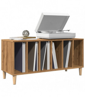 vidaXL Record Cabinet Artisan Oak 100x38x48 cm Engineered Wood