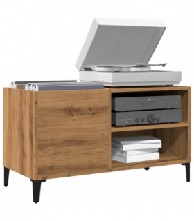 vidaXL Record Cabinet Artisan Oak 84.5x38x48 cm Engineered Wood