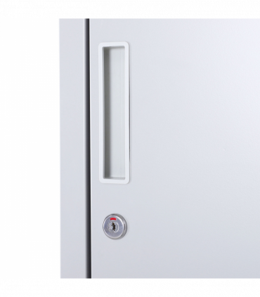 1.8m Locker Office Cabinet Storage Cold Rolled Steel  Storage Shelves Vinsetto