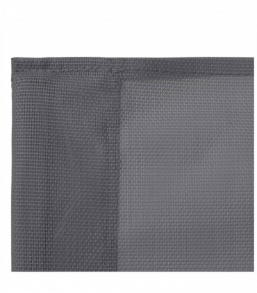 vidaXL 4 Piece Garden Lounge Set Fabric & Steel Grey