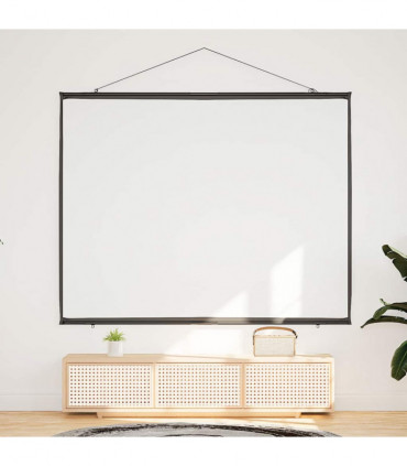 vidaXL Projection Screen Wall-Hanging 100 Inch 4:3