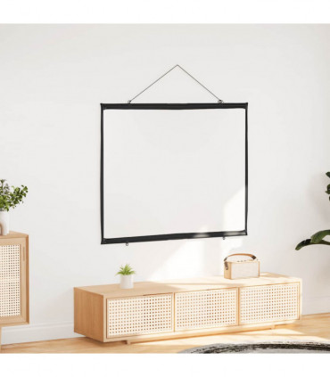 vidaXL Projection Screen Wall-Hanging 72 Inch 4:3