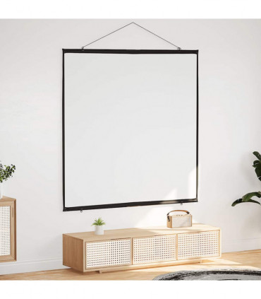 vidaXL Projection Screen Wall-Hanging 81 Inch 1:1