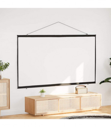 vidaXL Projection Screen Wall-Hanging 90 Inch 16:9