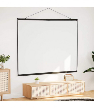 vidaXL Projection Screen Wall-Hanging 90 Inch 4:3