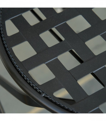 Elegant 3-Piece Bistro Set with Mosaic Design for Outdoor Spaces