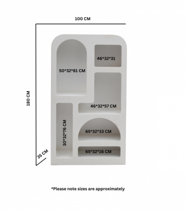 Geo Geo Tall Geometric Bookcase