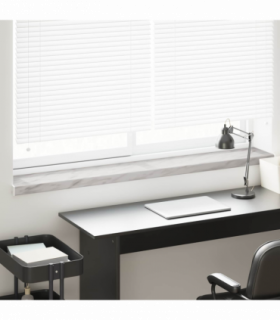 vidaXL Window Sill Marble Text -enure 140 x 25 x 4.5 cm PVC