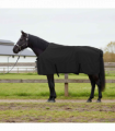 vidaXL Horse Blanket Black Polyester