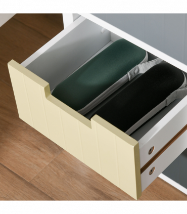 3 Drawer Colourful Storage Cabinet Tower Dresser Chest Organiser Home