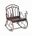 Iron Rocking Chair-Bronze
