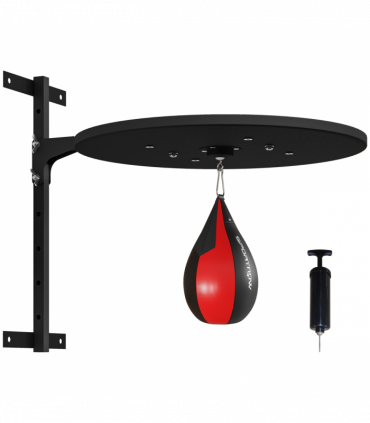 SPORTNOW Adjustable Speed Bag Platform, Wall Mount Punching Bag Training Kit